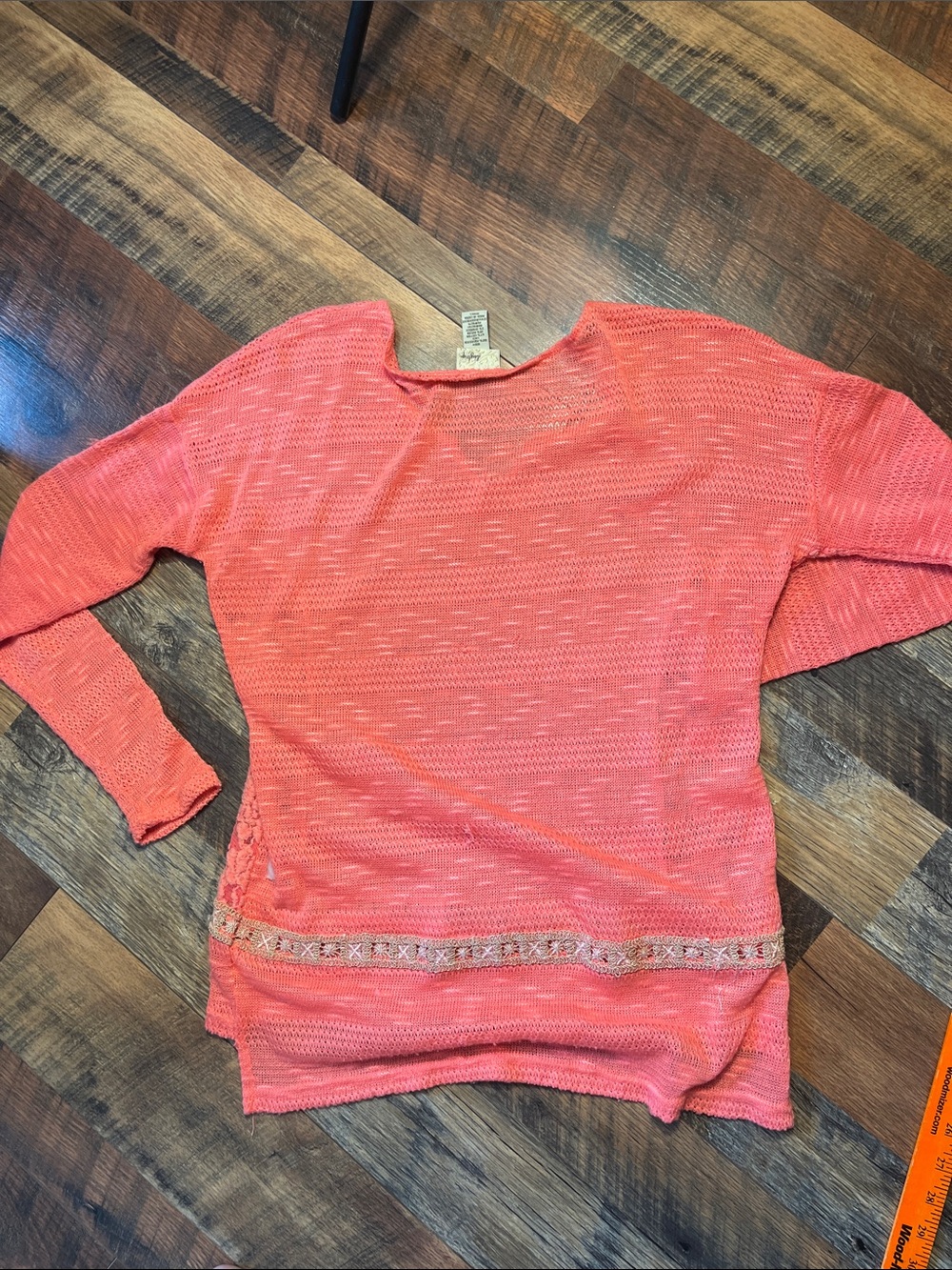 5/$25 Day Trip Corral knit Small Shirt box 38 - Picture 6 of 6
